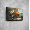 antique world map cam tablo